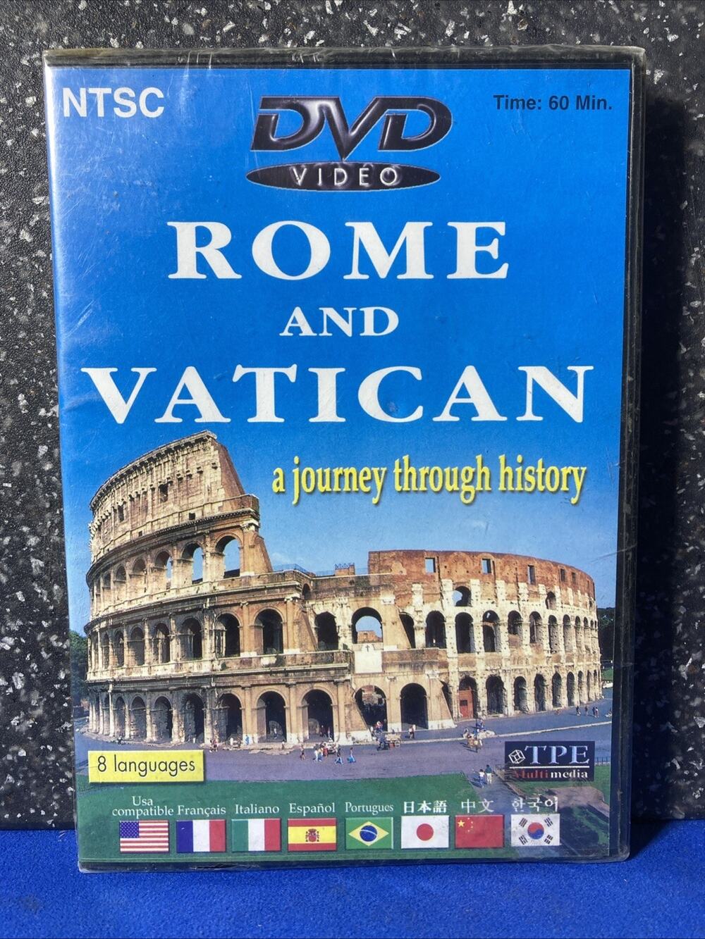 Rome and Vatican A Journey Through History DVD Catacombs Colosseum Travel R1 NEW